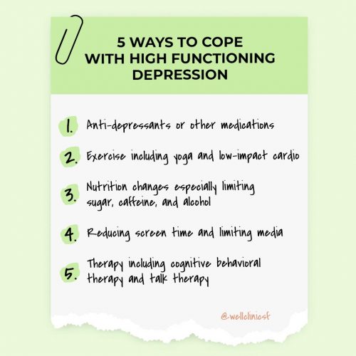 5 ways to cope with High Functioning Depression (HFD)