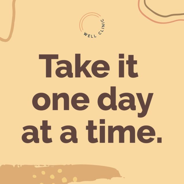 "The best thing about the future is that it comes one day at a time." ~Abraham Lincoln ⁣
⁣
Sometimes, life presents you with unforeseen challenges. ⁣
⁣
Illness, the death of a loved one, losing a job, mounting student loan debt, the loss of a relationship, or the loss of affordable housing.⁣
⁣
Well Clinic is here to help … because times of acute crisis are when we need therapy the most.⁣
⁣
Remember to take it one day at a time and to book your free consultation. ⁣
⁣
SEE LINK IN BIO.