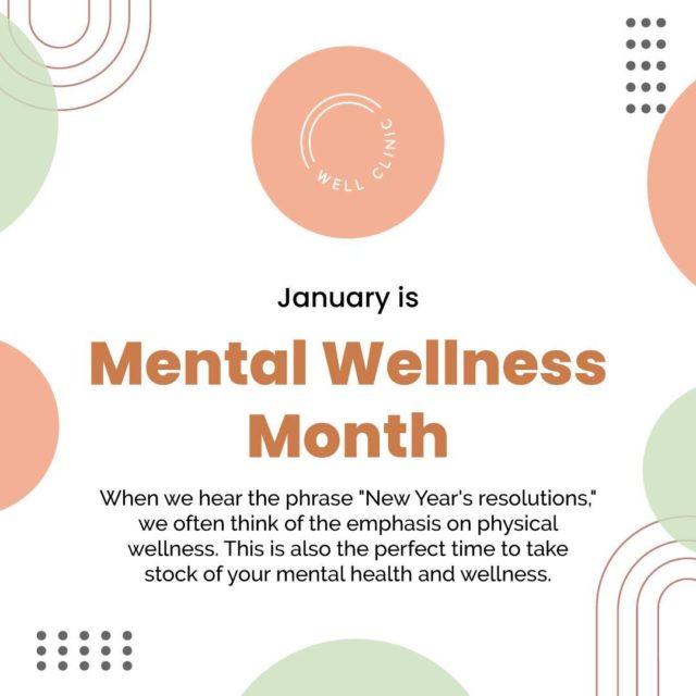 How can you - and how will you - take stock of your mental health and wellness this weekend?